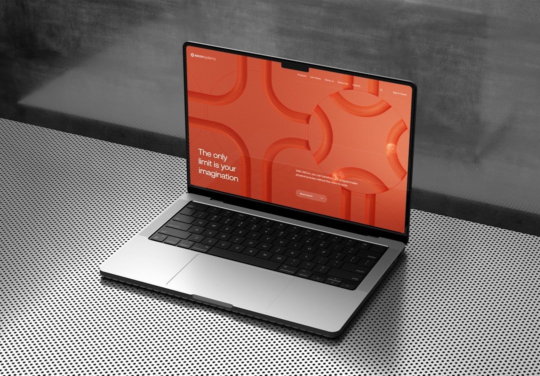 Laptop mockup